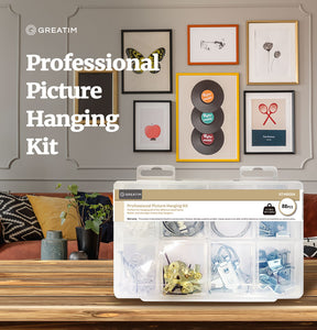 GREATIM Professional Picture Hanging Kit – Suitable for hanging objects of various sizes, creating an ideal style for the living space.