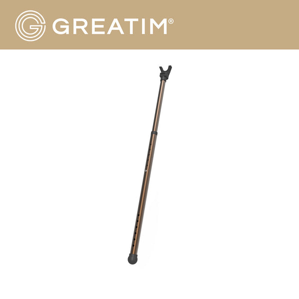 Greatim GT-DB001 2-in-1 Door Jammer, Carpet Reinforcement, Door Security Bar & Sliding Door Lock
