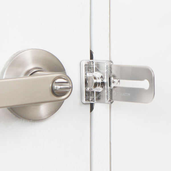 Greatim Portable Door Lock, Traveller Anti-Theft Locks for Hotels, Apartments